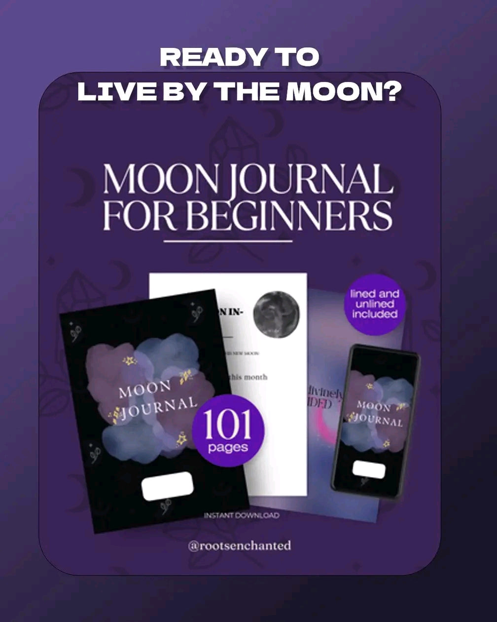 Let the moon be your guide 🌕✨