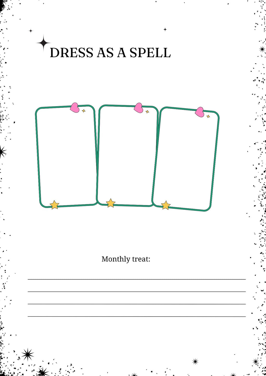 The Cozy Goblin Glow-Up Workbook- PDF|Digital File|Printable|