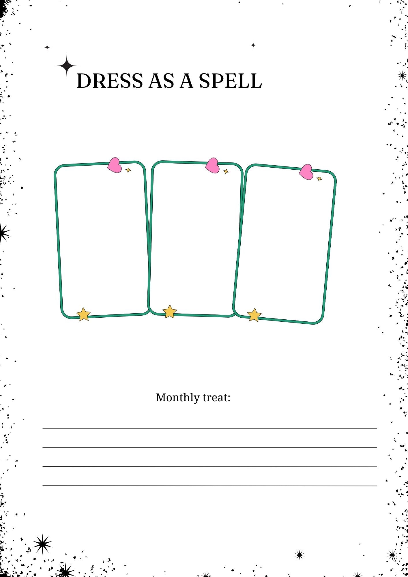 The Cozy Goblin Glow-Up Workbook- PDF|Digital File|Printable|