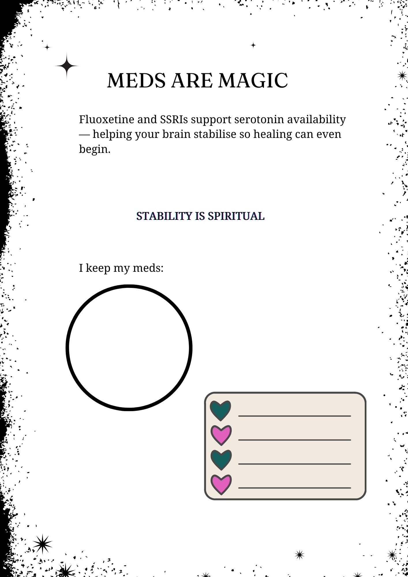 The Cozy Goblin Glow-Up Workbook- PDF|Digital File|Printable|