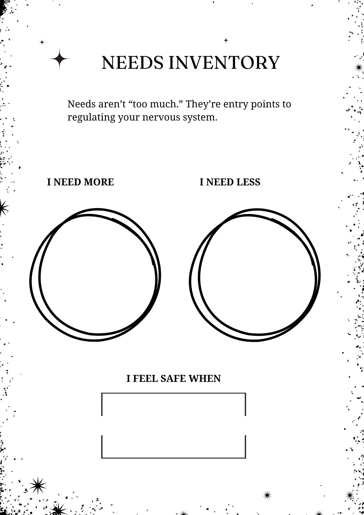 The Cozy Goblin Glow-Up Workbook- PDF|Digital File|Printable|