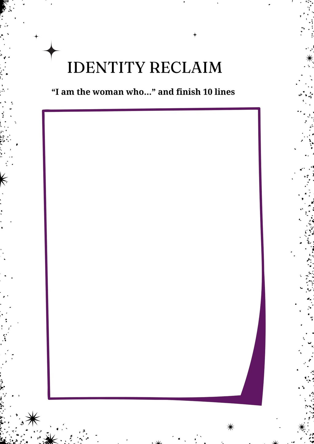 The Cozy Goblin Glow-Up Workbook- PDF|Digital File|Printable|