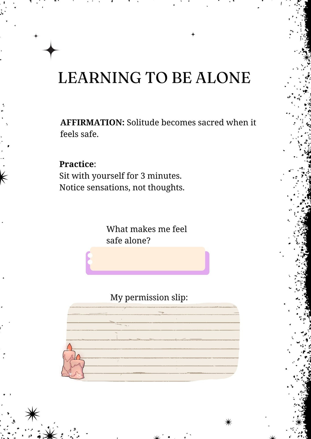 The Cozy Goblin Glow-Up Workbook- PDF|Digital File|Printable|